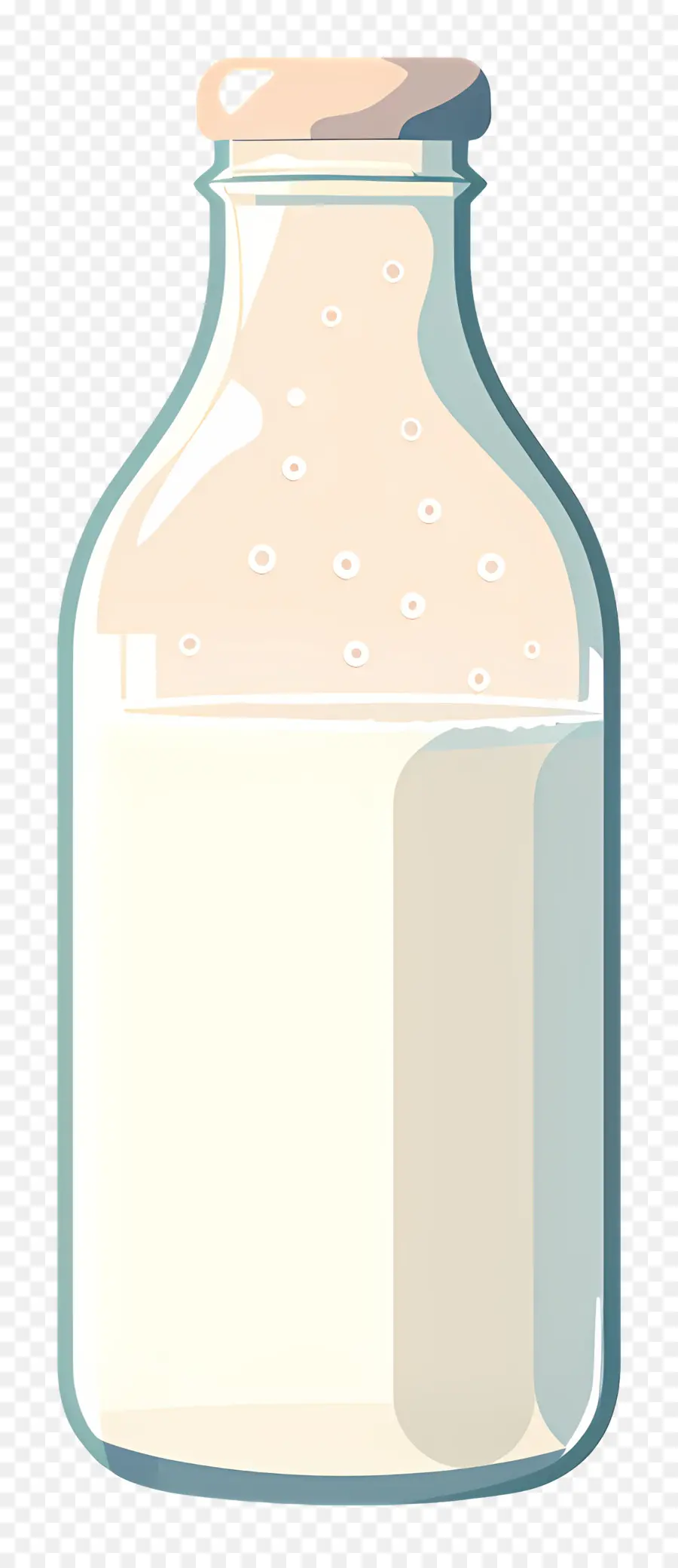 Lait，Bouteille En Verre PNG