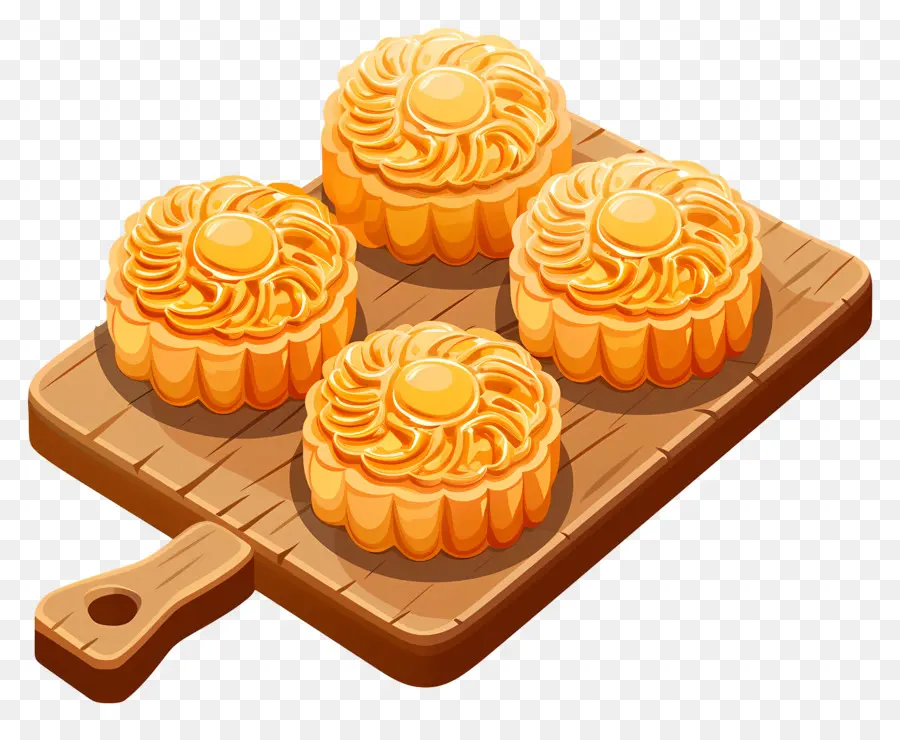 Gâteaux De Lune，Chinois De La Pâtisserie PNG