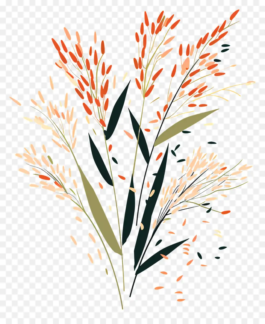 Riz，Fleurs Rouges PNG