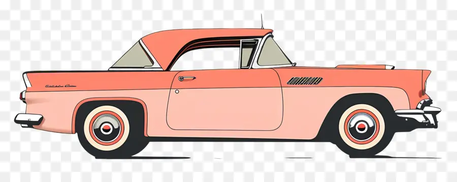 Voiture，Voiture Vintage Rose PNG