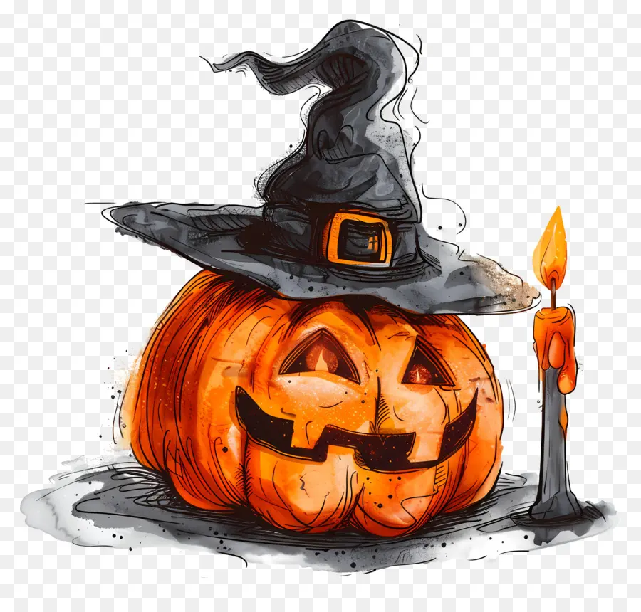 La Citrouille D'halloween，Halloween PNG