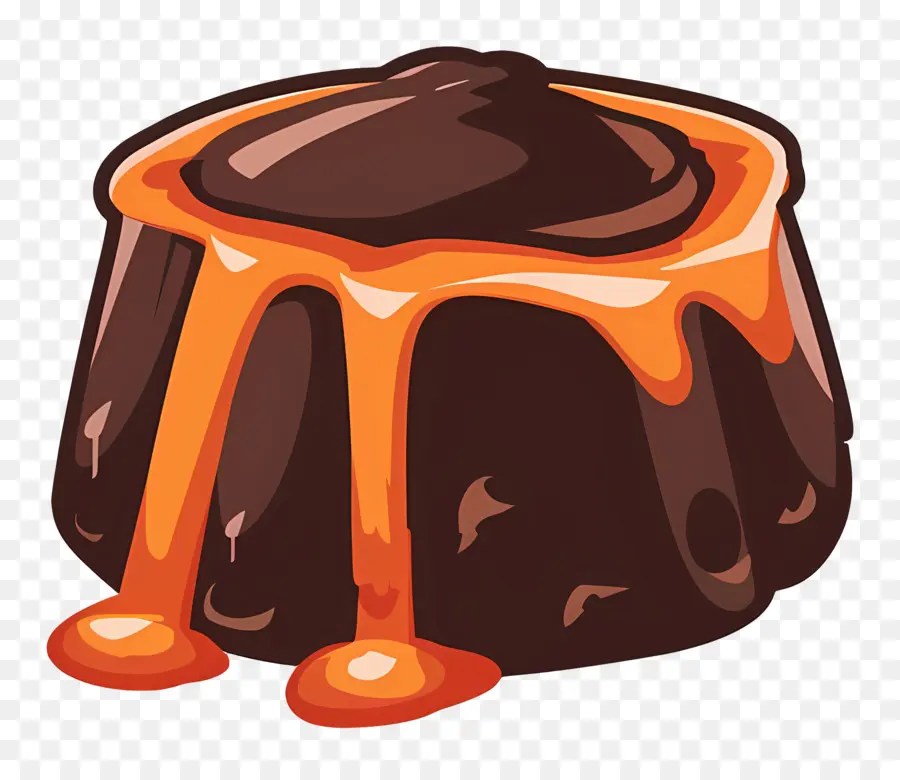 Lave Gâteau，Gâteau Au Chocolat PNG