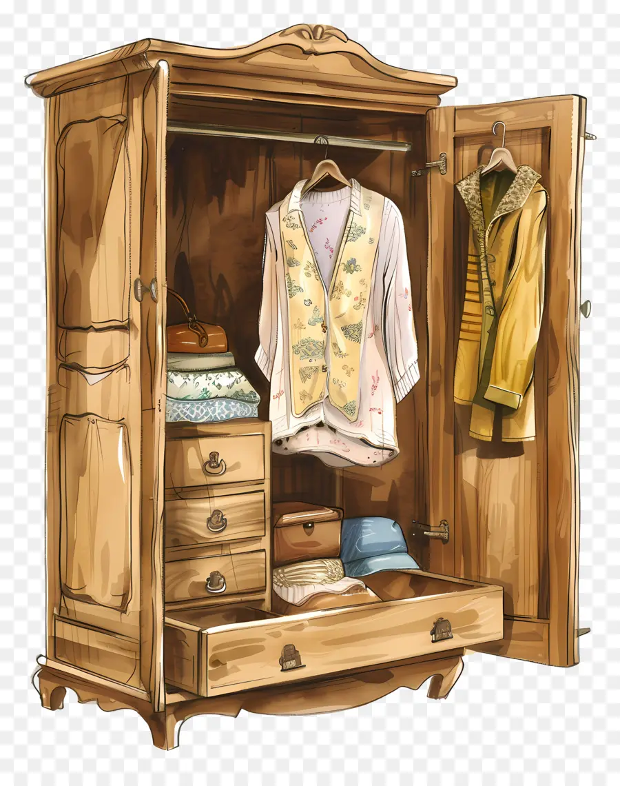 Armoire，Vêtements PNG