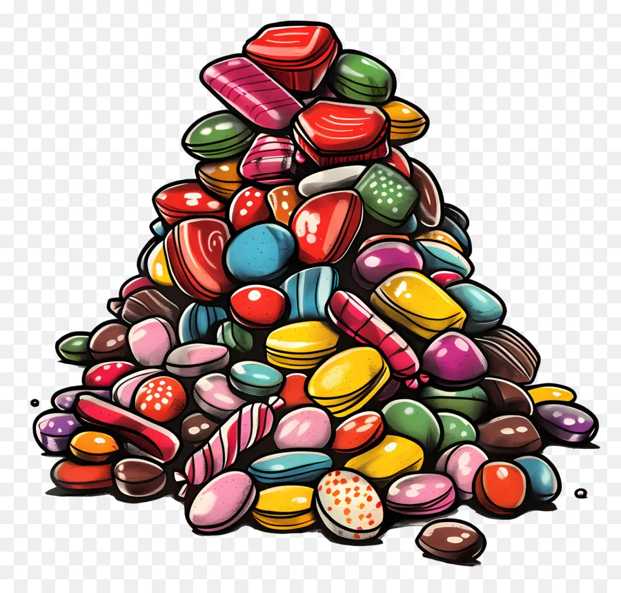 Tas De Bonbons，Bonbons PNG