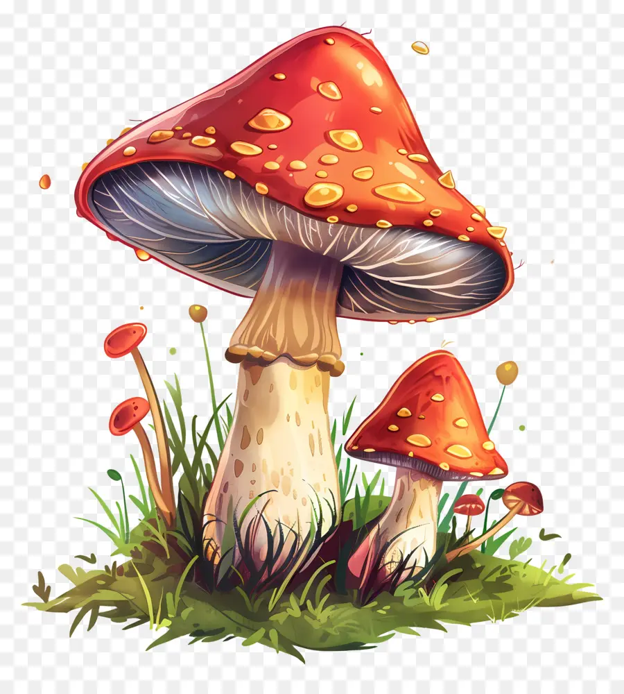 Champignons Fantastiques，Champignons PNG