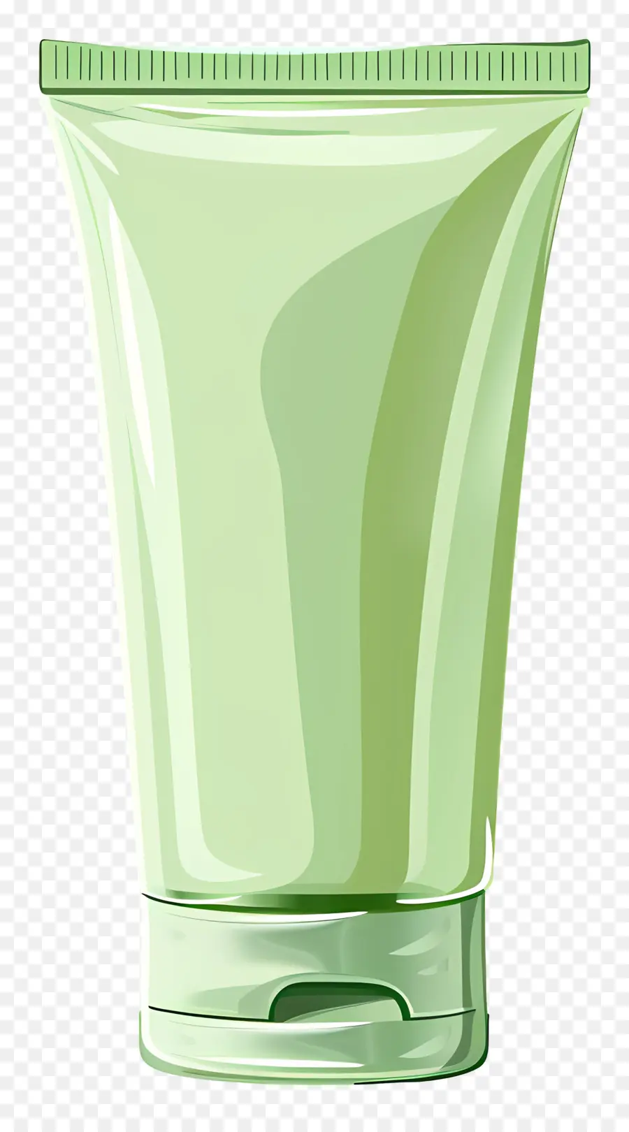 Crème Tube，Récipient En Plastique Vert PNG