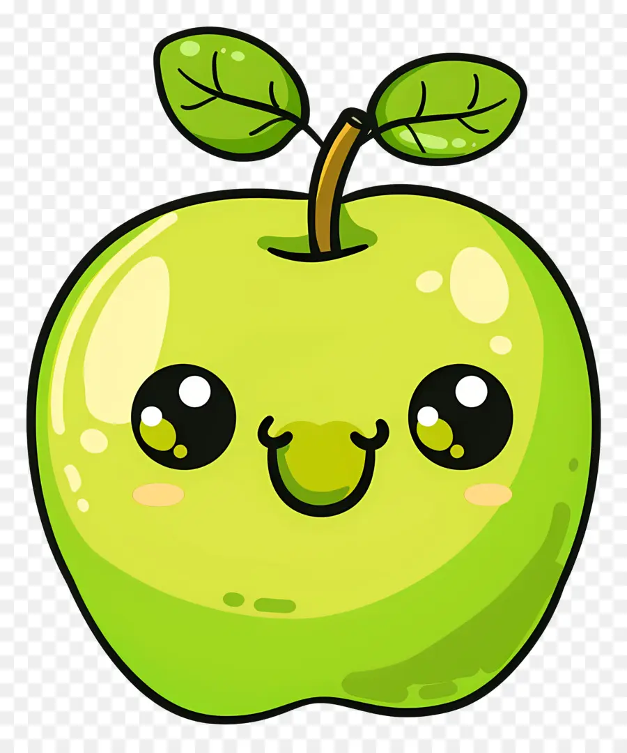 Mignon Apple，La Pomme Verte PNG