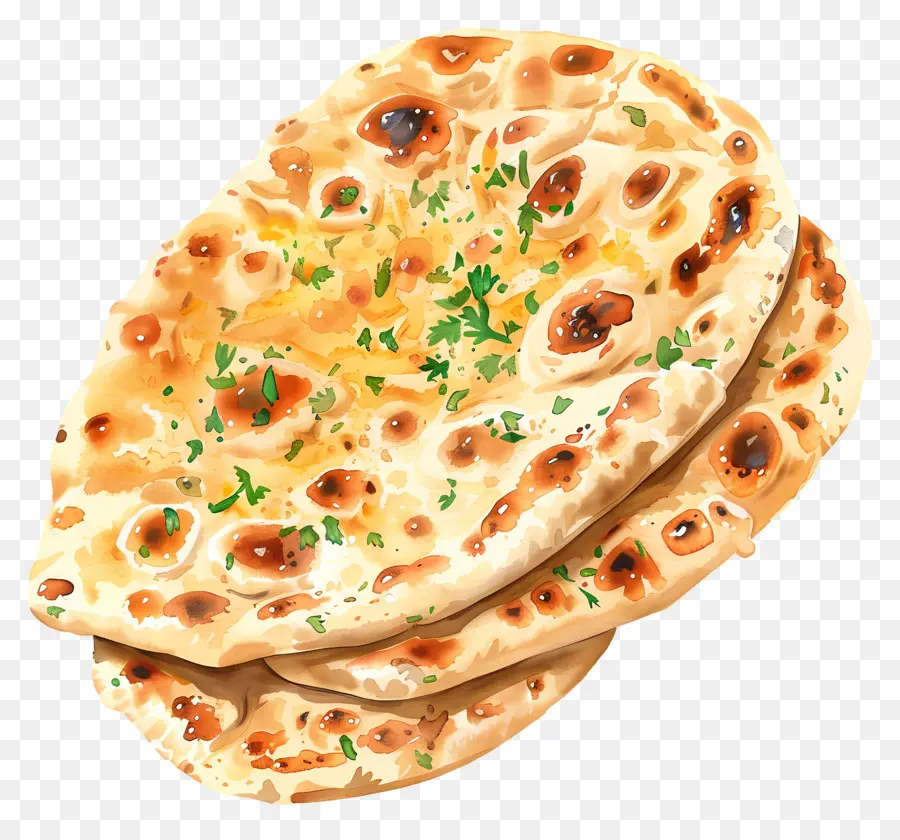 Naan，Galette PNG