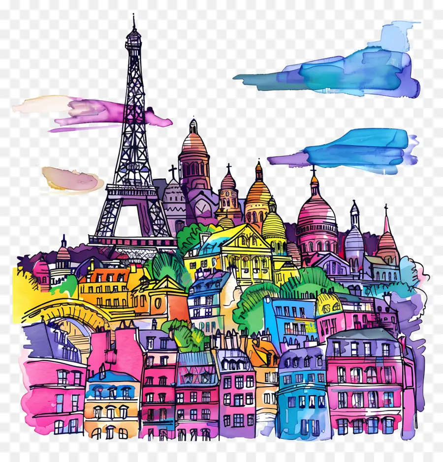 Paris，Toits De Paris PNG