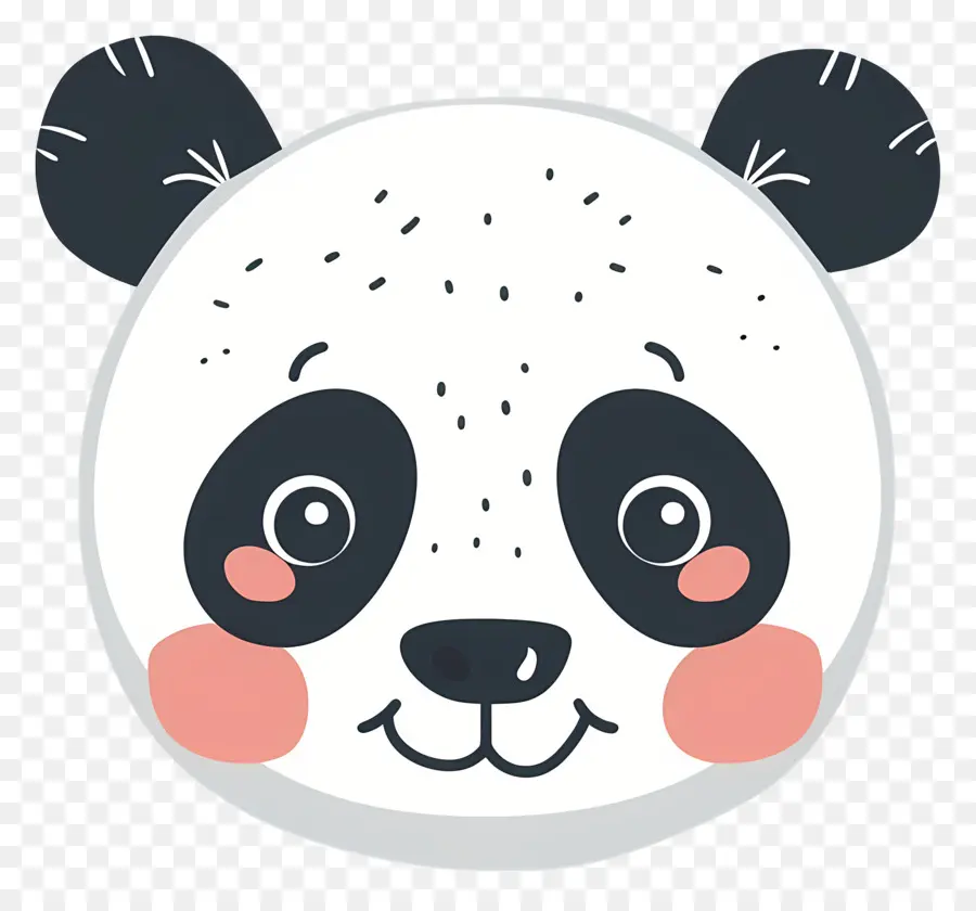 Panda Mignon Visage，Ours De Panda PNG