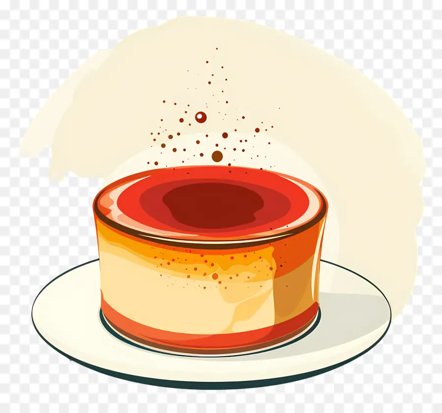 Crème Brûlée，Pouding Au Chocolat PNG