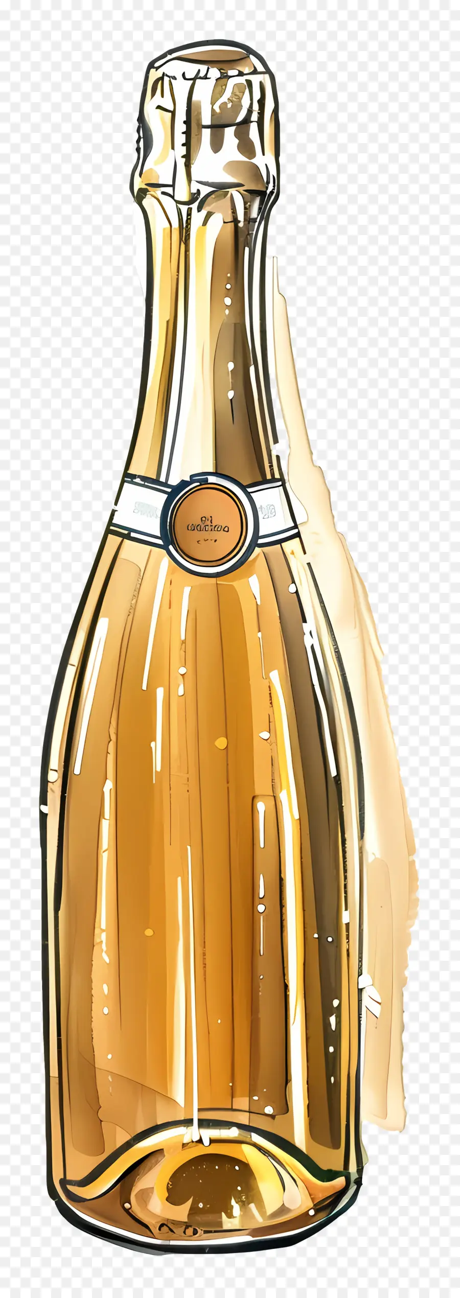 Bouteille De Champagne，Champagne PNG