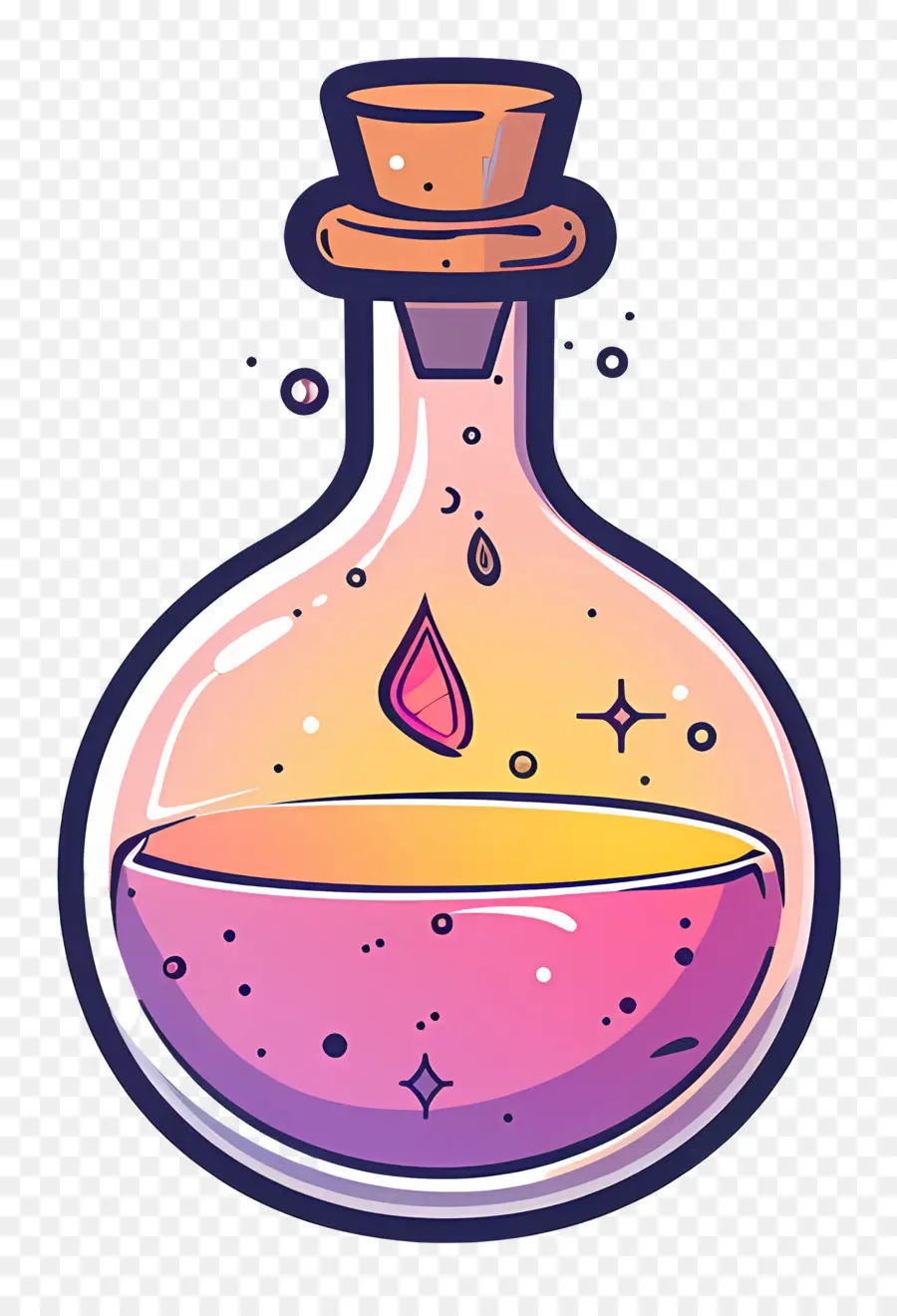 La Potion Magique，Récipient En Verre PNG