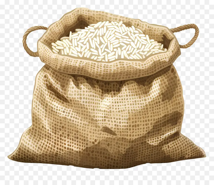 Sac De Riz，Riz PNG