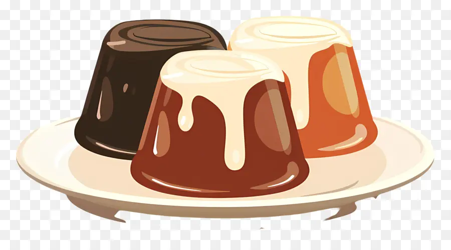 Puddings，Pouding Au Chocolat PNG