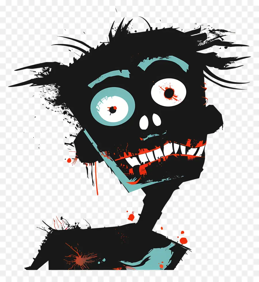 Zombie Halloween，Dessin Animé Zombie PNG