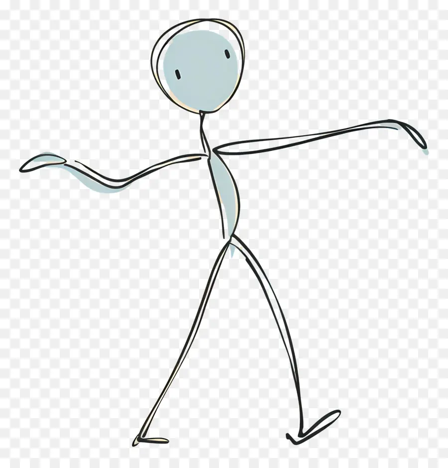 Stickman Dansant，Figure Humaine PNG