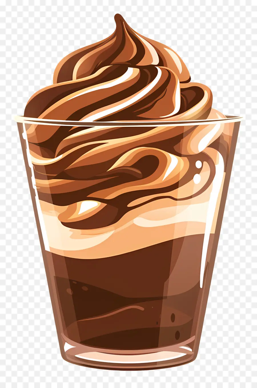 Mousse Au Chocolat，Dessert PNG