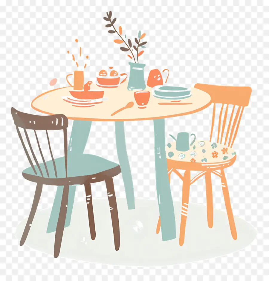 Table De Salle à Manger，Petite Table PNG