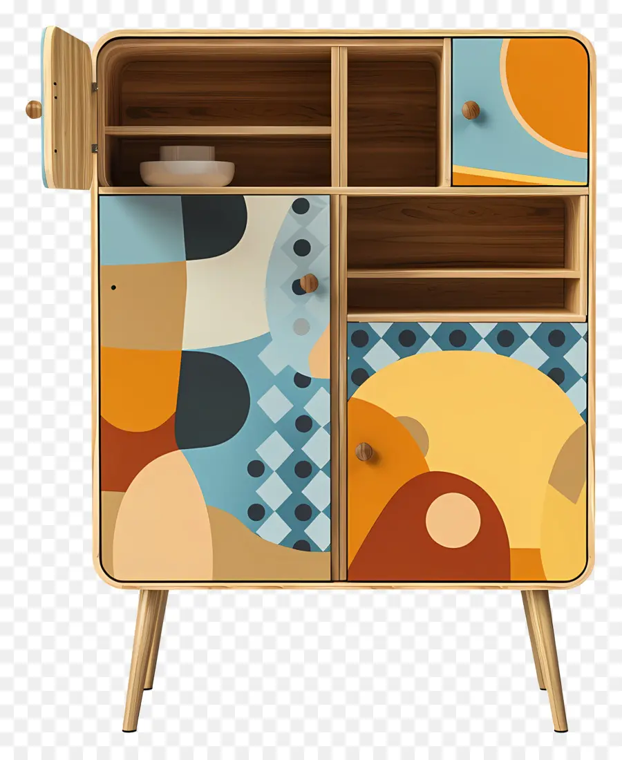 Armoire à Vaisselle，Placard De Cuisine Moderniste PNG