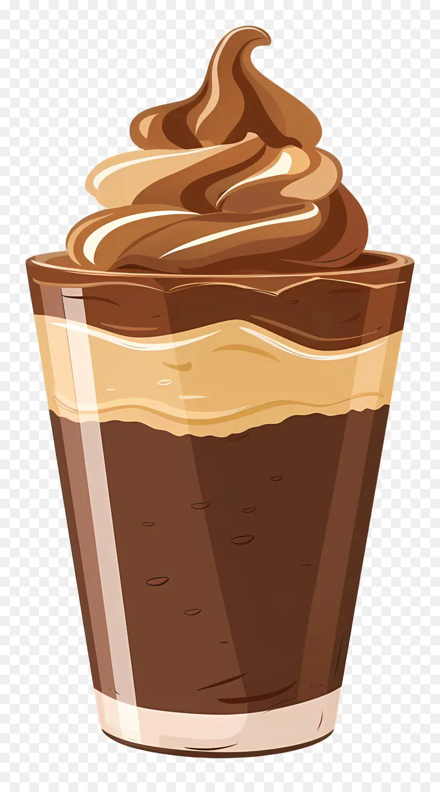 Mousse Au Chocolat，Pouding Au Chocolat PNG