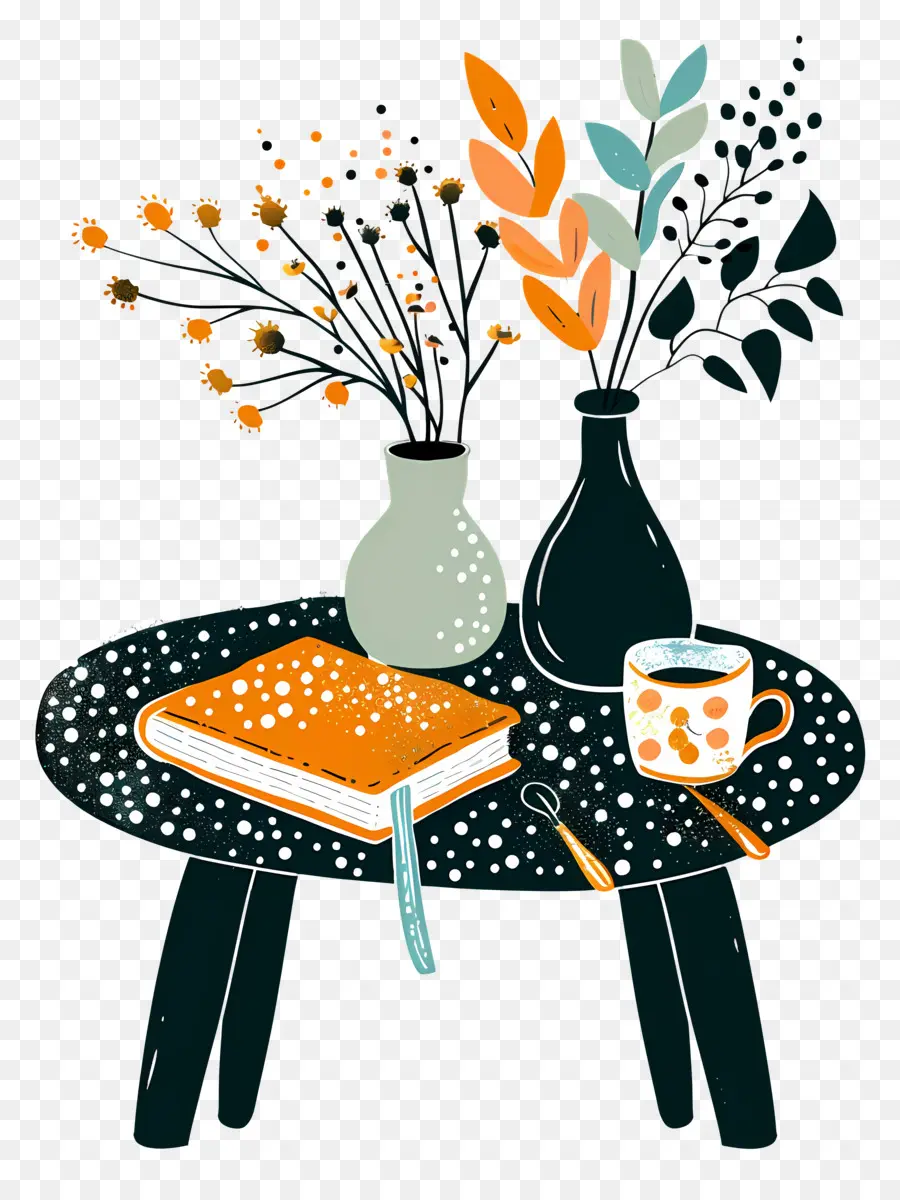 Table De Café，Livres PNG