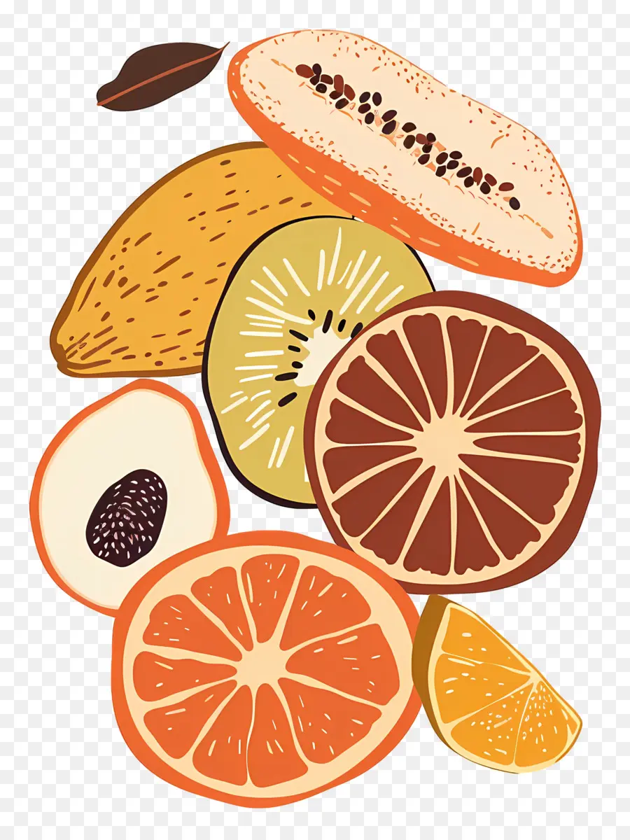 Fruits Secs，Fruits PNG