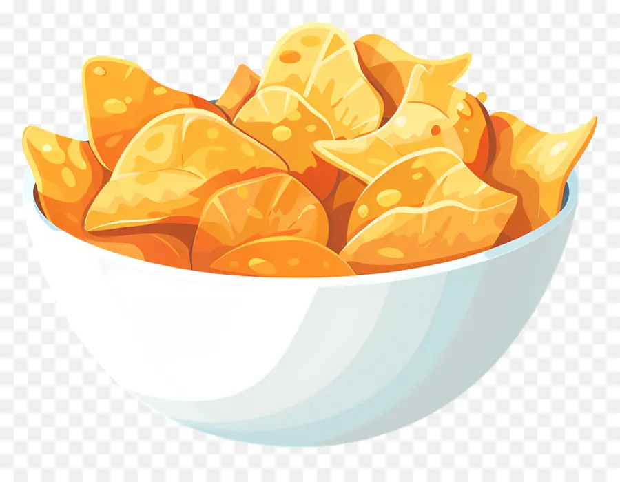 Bol De Frites，Croustilles De Maïs PNG