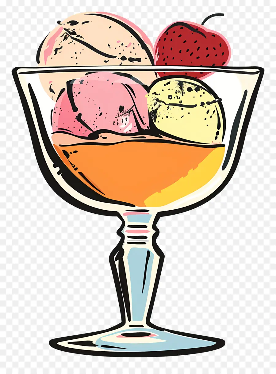 Sorbet，Crème Glacée PNG