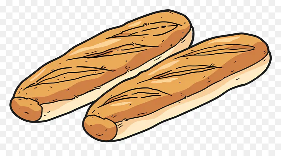 Baguette，Pain PNG