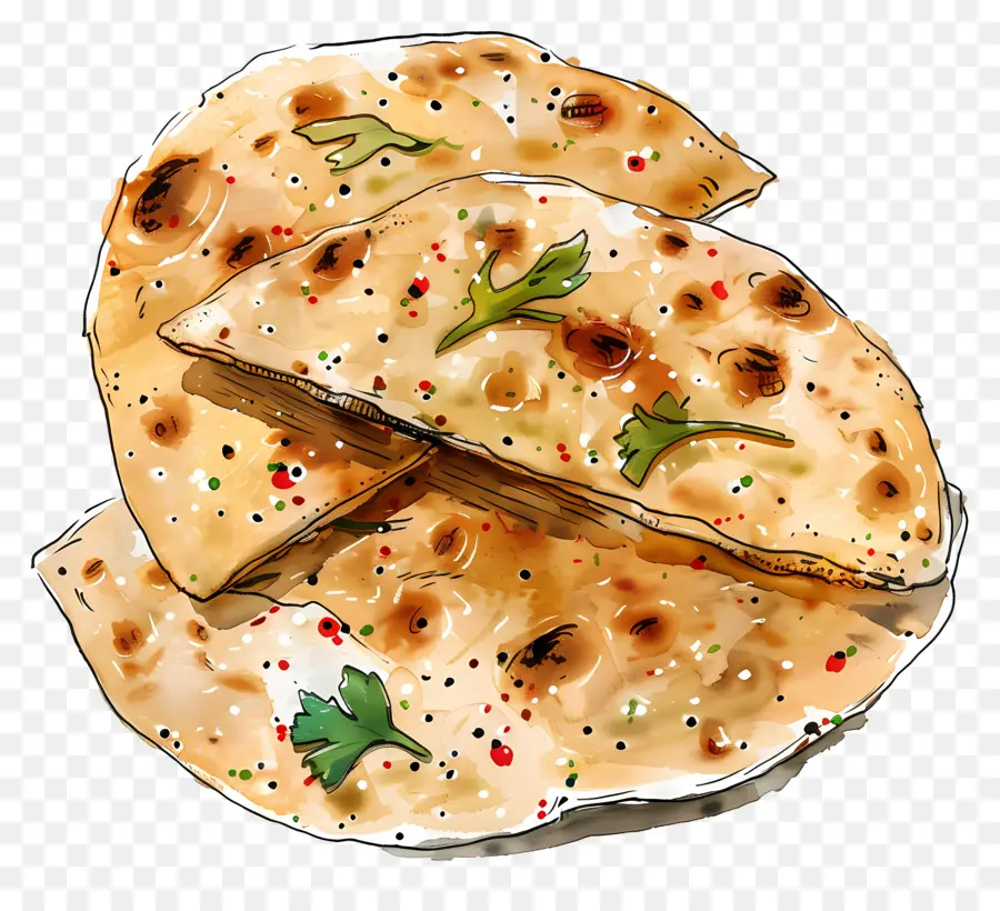 Naan，Pain Naan PNG