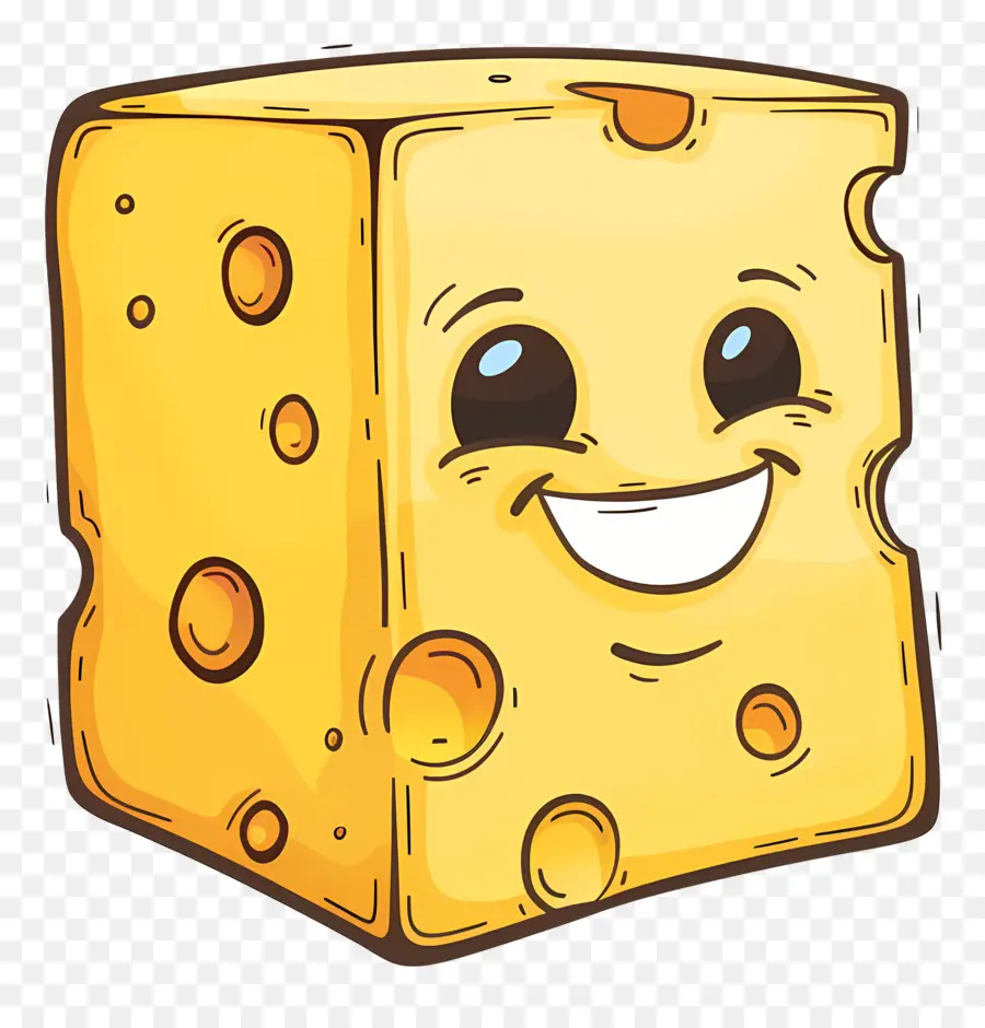 Fromage Bloc，Dessin Animé Fromage PNG