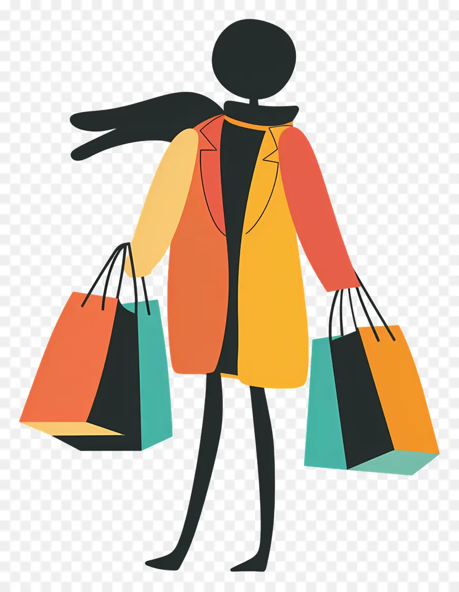 Shopping，Silhouette PNG