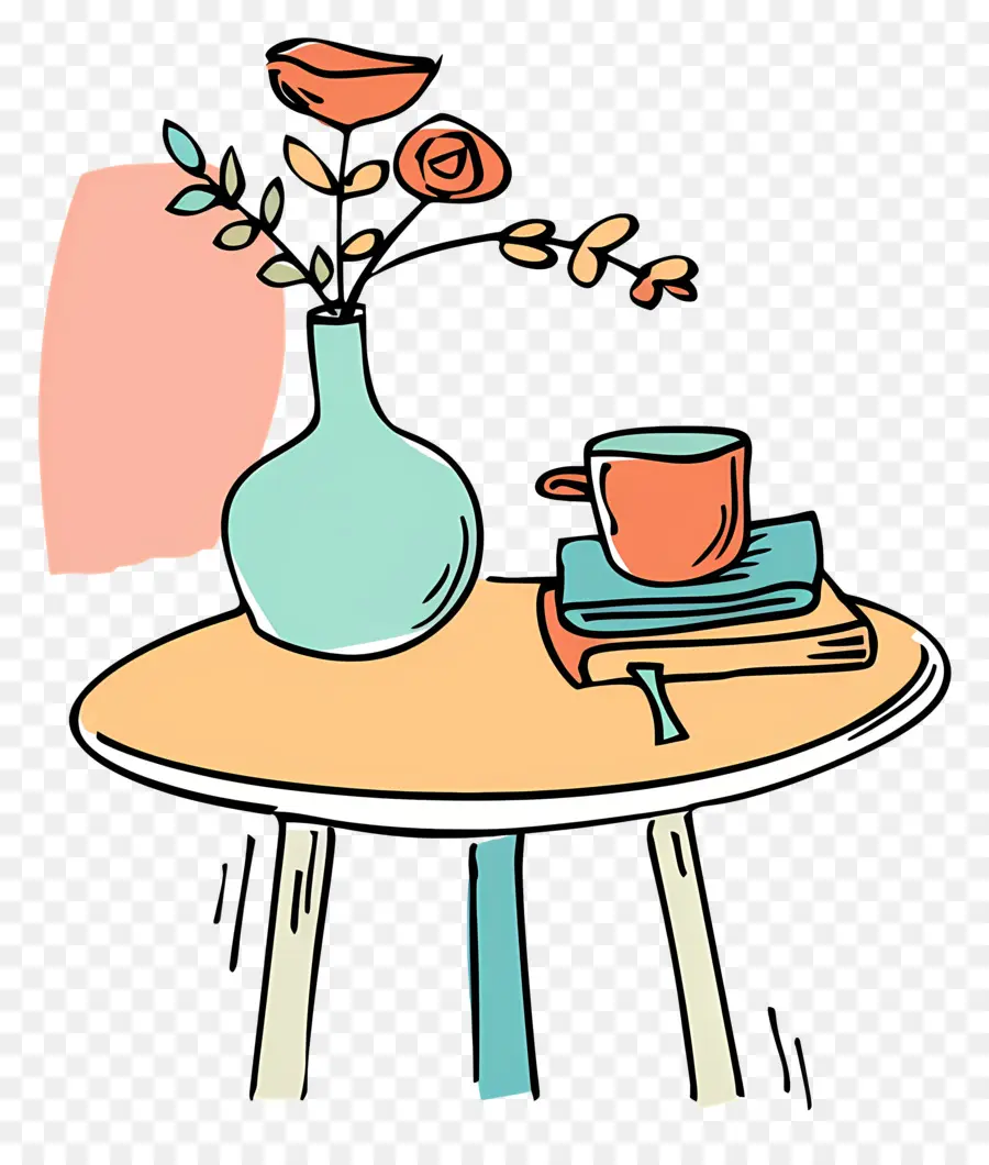 Table De Café，Table PNG