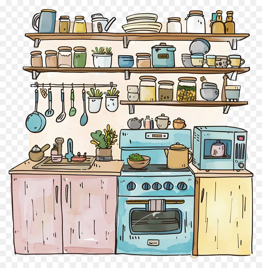 Cuisine，La Décoration De Cuisine PNG