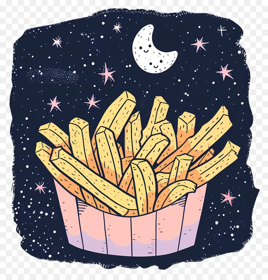 Frites，Croissant De Lune PNG