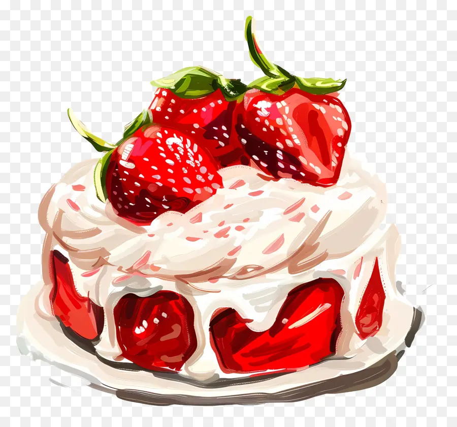 Pavlova，Fraise PNG