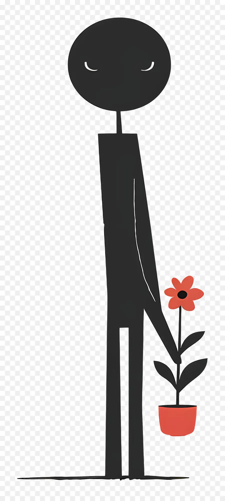 Stickman，Fleurs PNG