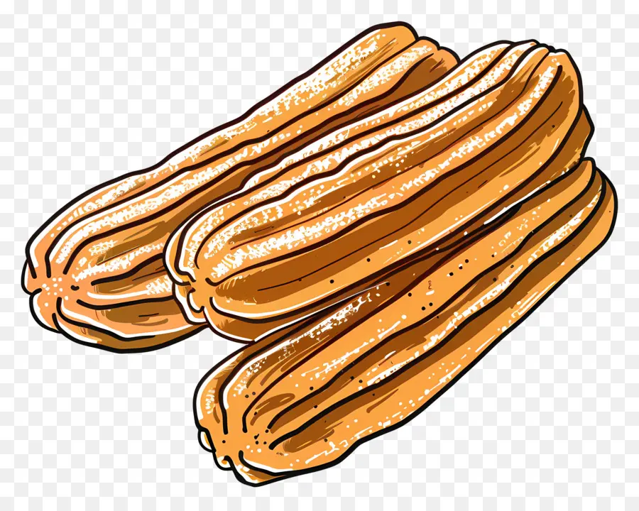 Churros，Banane PNG