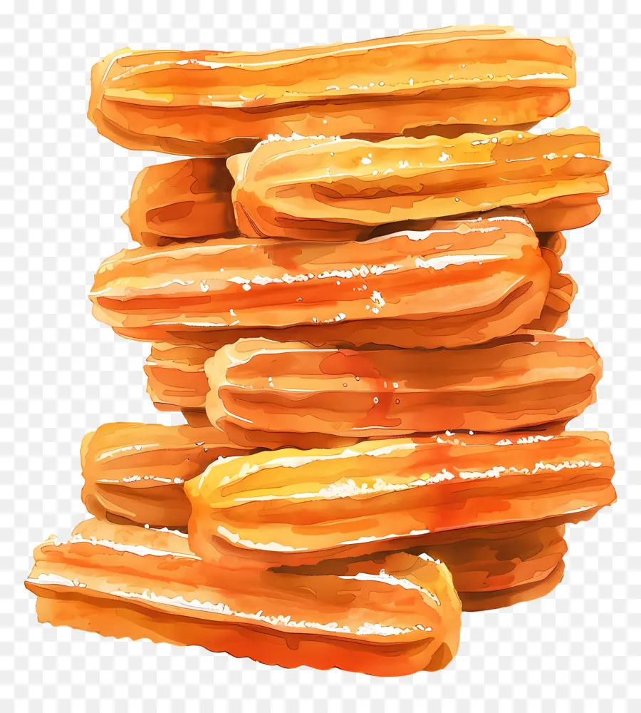 Churros，Crulleurs PNG