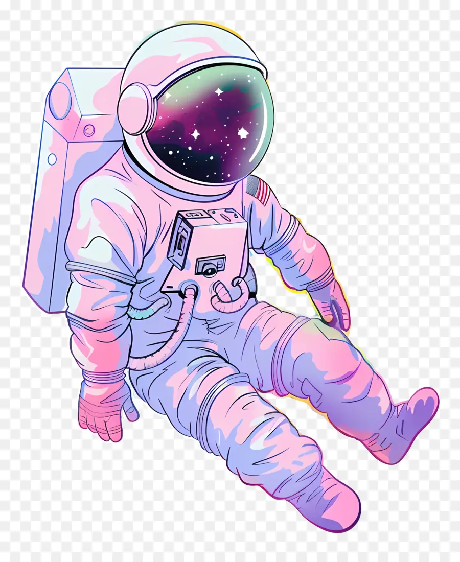 L'astronaute Dans L'espace，L'astronaute PNG