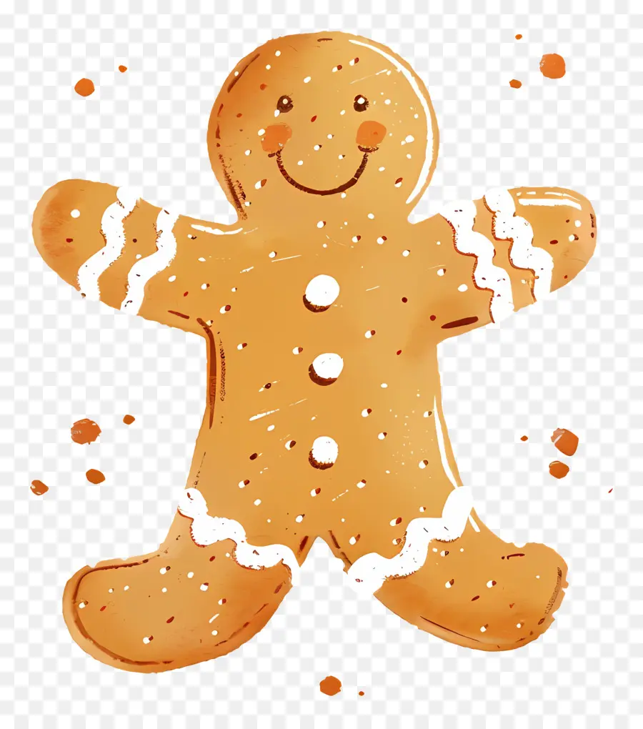 Homme De Pain D'épice，Les Cookies PNG