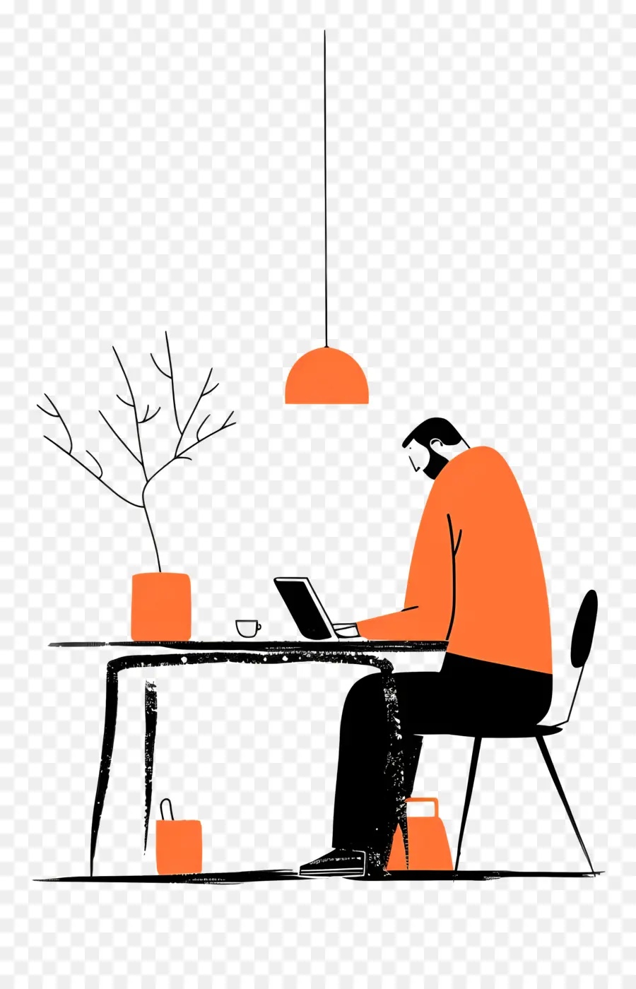 Travailler，Ordinateur Portable PNG