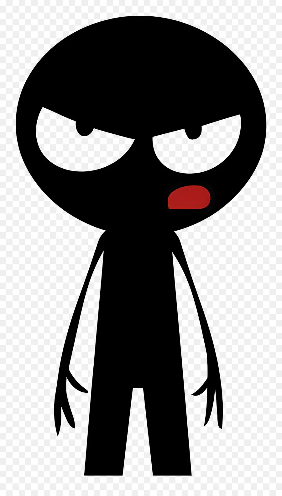 La Colère De Stickman，Personnage De Dessin Animé PNG