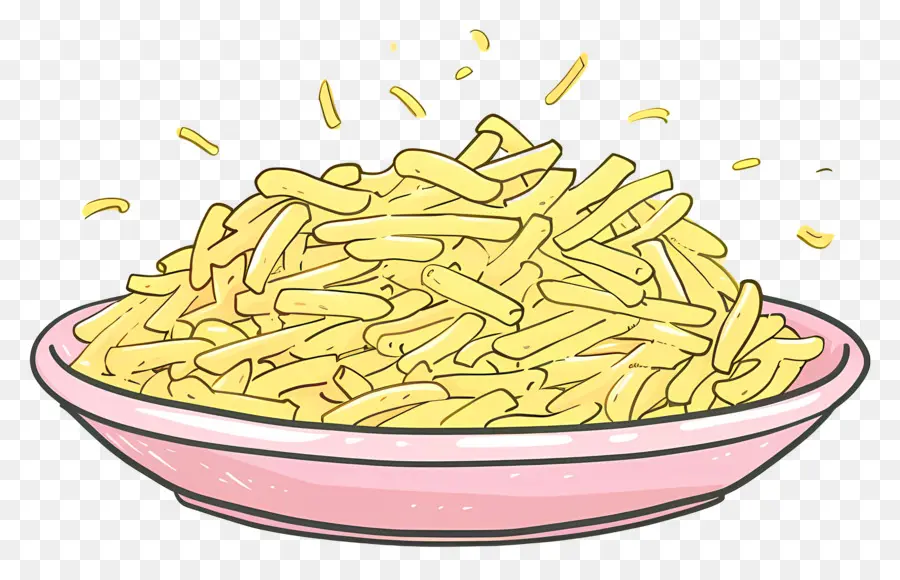 Macaroni，Frites PNG