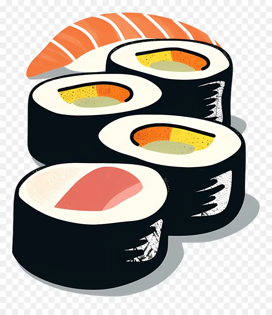 Sushis，Rouler PNG