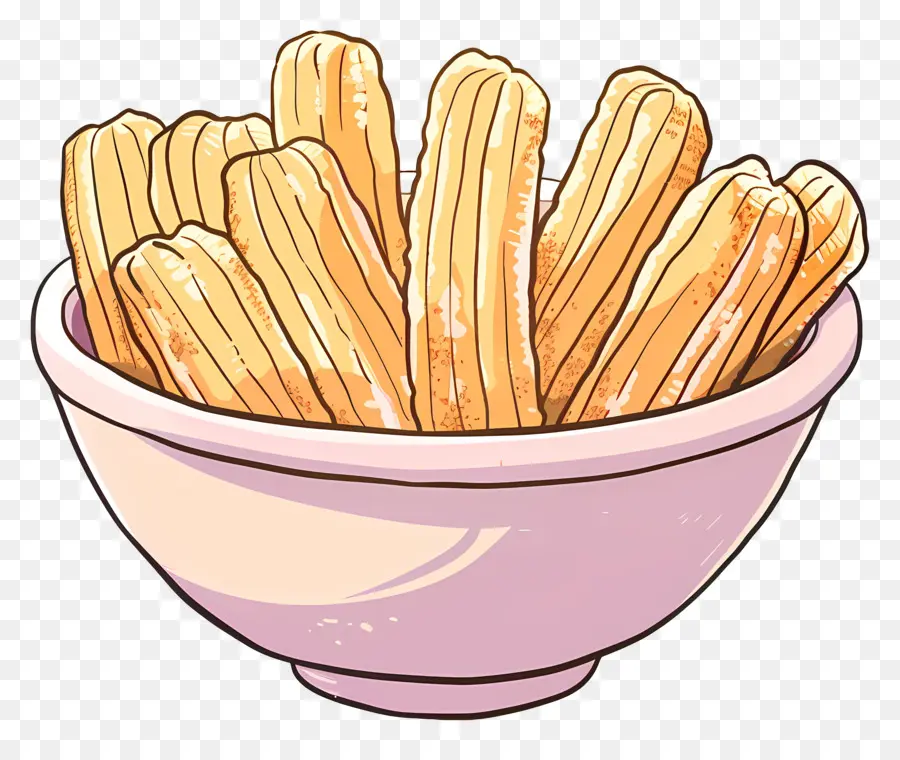 Churros，Frites PNG