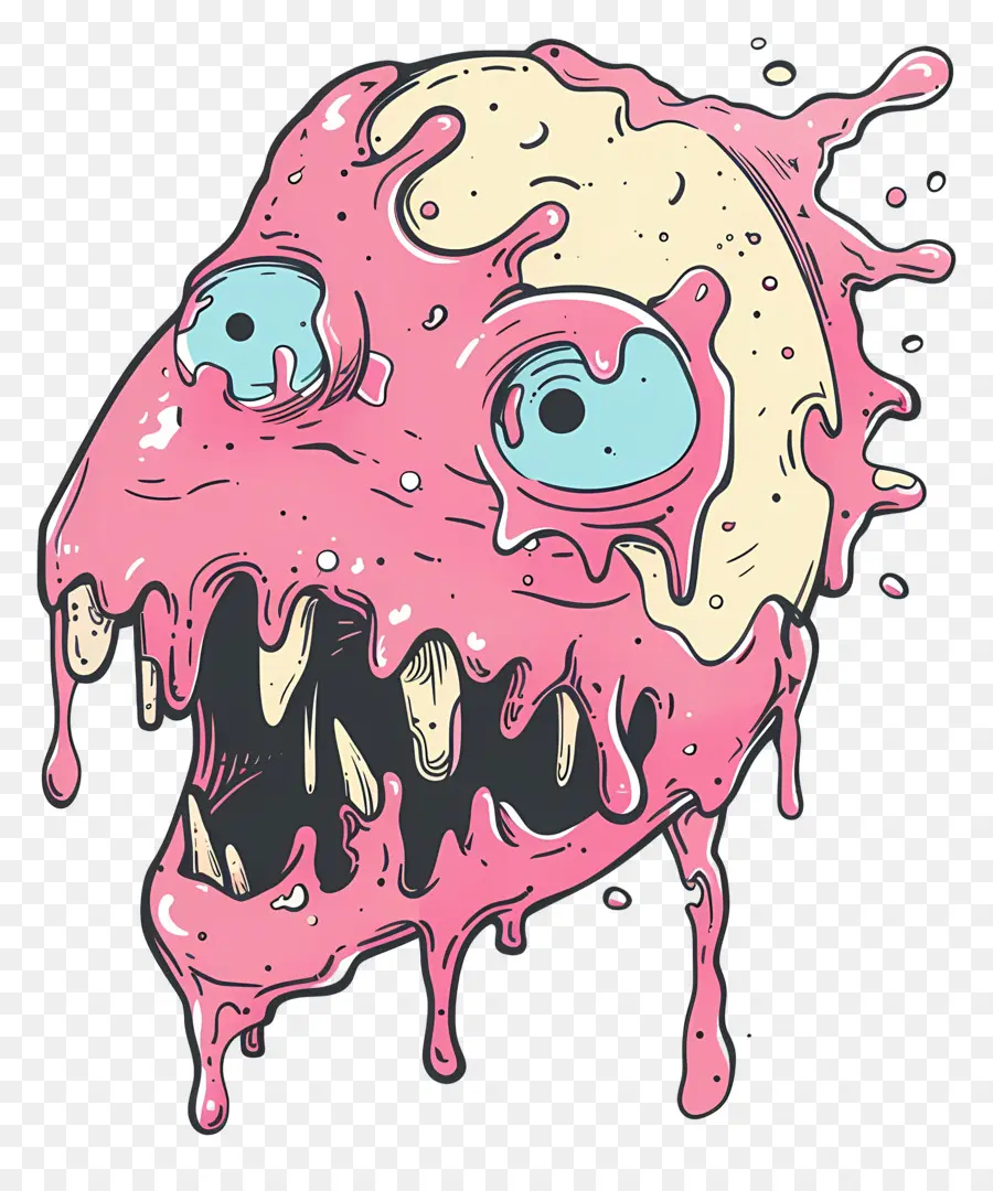 Monstre De Crème Glacée，Monstre PNG