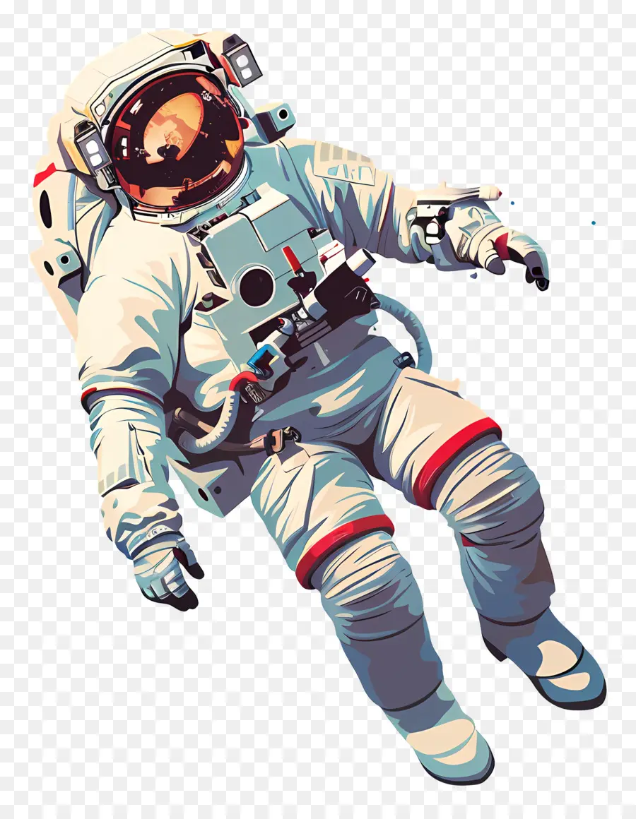 L'astronaute Dans L'espace，L'astronaute PNG