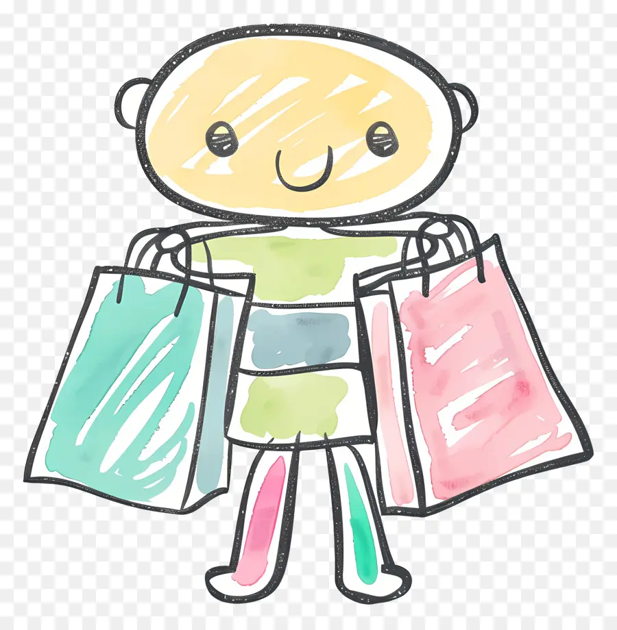 Shopping，Personne PNG